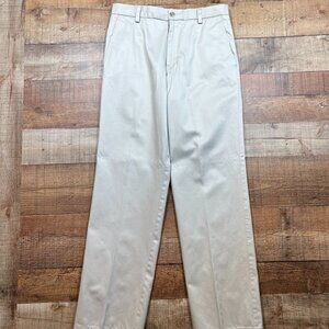 Men's Dockers D2 Flat Front Khaki Pants size 30 x 32